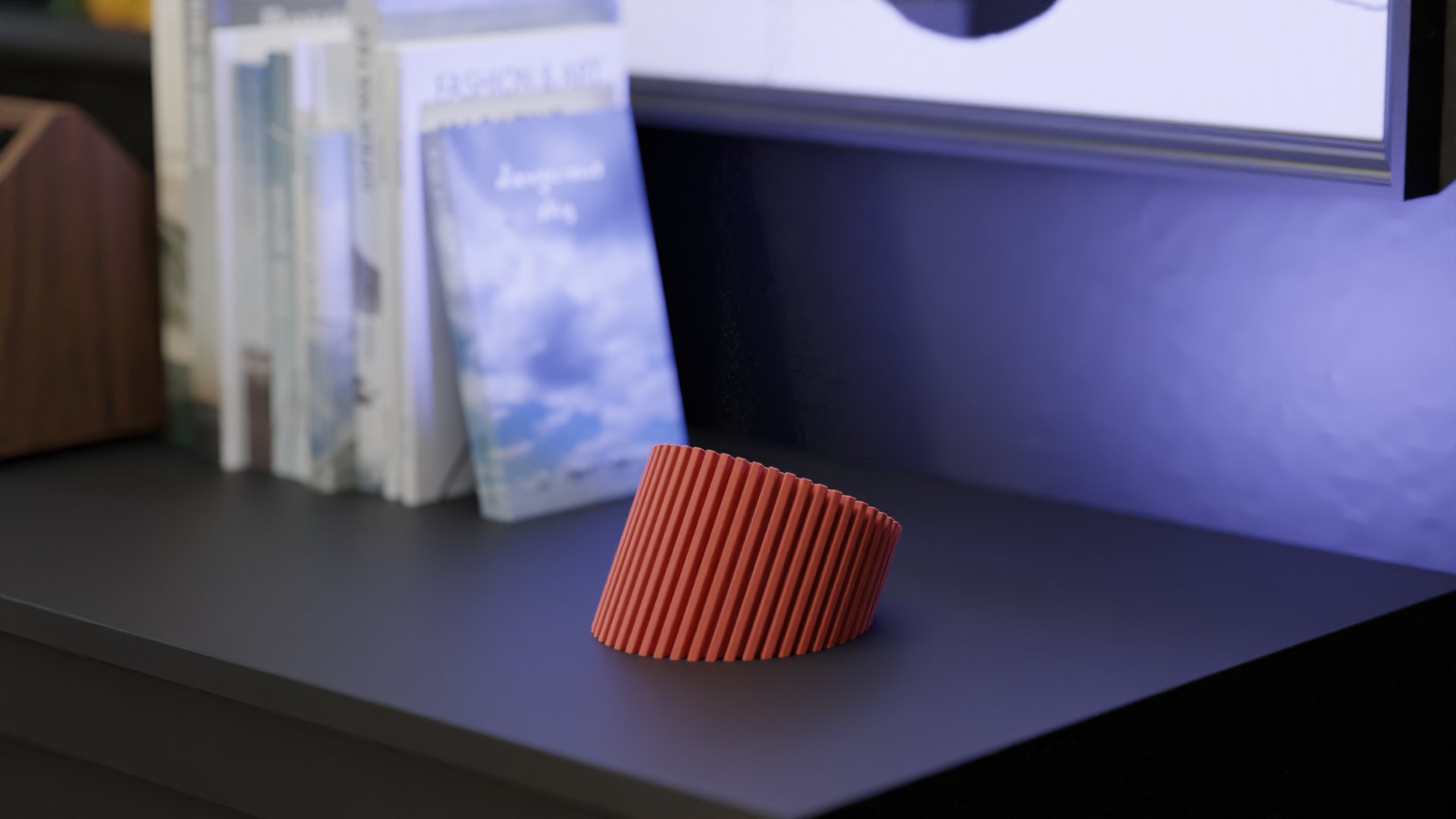 Small Wireless Uplighter